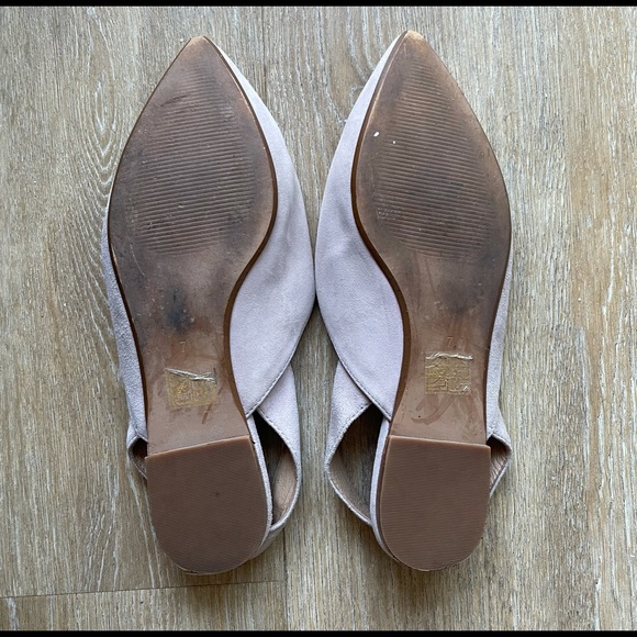 Madewell ‘Ava’ Slingback Suede Flat in Antique Purple - Picture 9 of 13